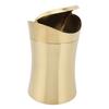 With Lid Desktop Waste Bin 304 Stainless Steel Tiny Waste Basket Countertop Trash Can  Home