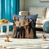 Rock band B-Backstreet boys Pillow Case Square Double-Sided Sofa Cushion Cover Bedroom Bedside Pillow