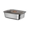 Leak-proof Lunch Box Microwaveable Food Storage Box Multipurpose Fresh-keeping Box  Camping