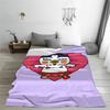 Kwaii Anime B-Buldak RameSn Blankets Quality Warm Soft  Throw Blanket Winter Kids Adult Outdoor Novelty Bedspread
