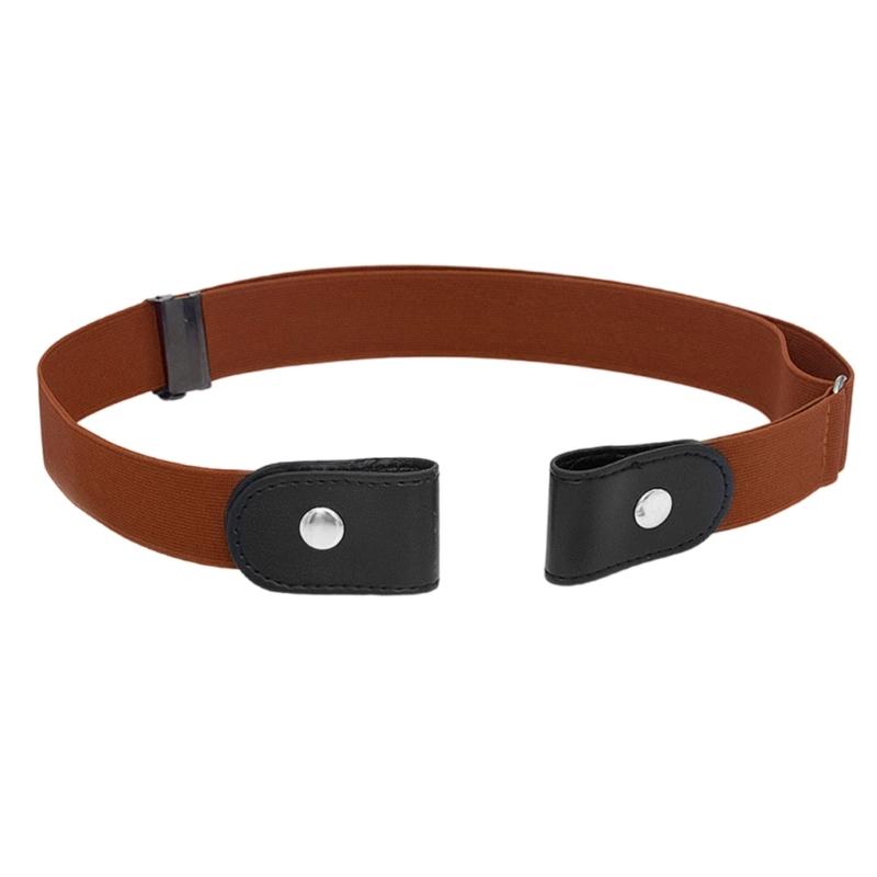 Elastic Belt With Durable Buckles Perfect For Office Party Or Travel 3cm Width 100cm Length 8 Colors Choices