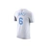 Nike Retro Jersey No. 6 Casual Short-Sleeve T-Shirt for Men, White