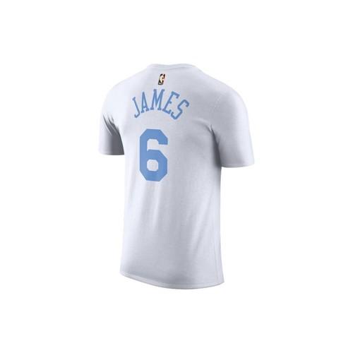 Nike Retro Jersey No. 6 Casual Short-Sleeve T-Shirt for Men, White