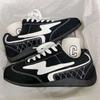 Black German Training Shoes Women's Autumn Thin-soled Sports Shoes Versatile Non-slip Flat Bottom Lightweight and Not Tired Feet Casual Shoes