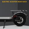 Electric Scooter Rear Rack Solid Bearing Scooter Luggage Cargo Rack Solid Steel Carrier Rack Replacement for Xiaomi M365 1S Pro