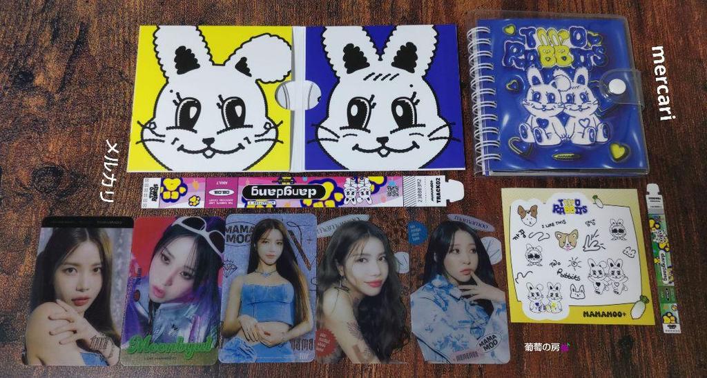 [USED] MAMAMOO+ DEAR MY MUSE Mini Booklet with Bonus Trading Card