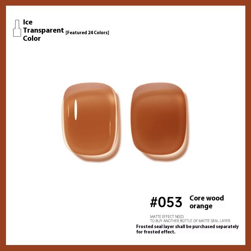 Lipici pentru unghii, un set complet de jeleu de gheață transparentă, culoare salon de unghii, special pentru fototerapie, lipici pentru ojă