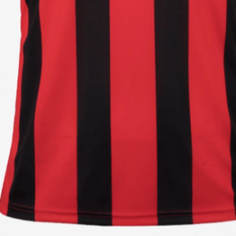 Puma Galleria Puma Long SLeeve Lee STripe Round T shirT Black Red