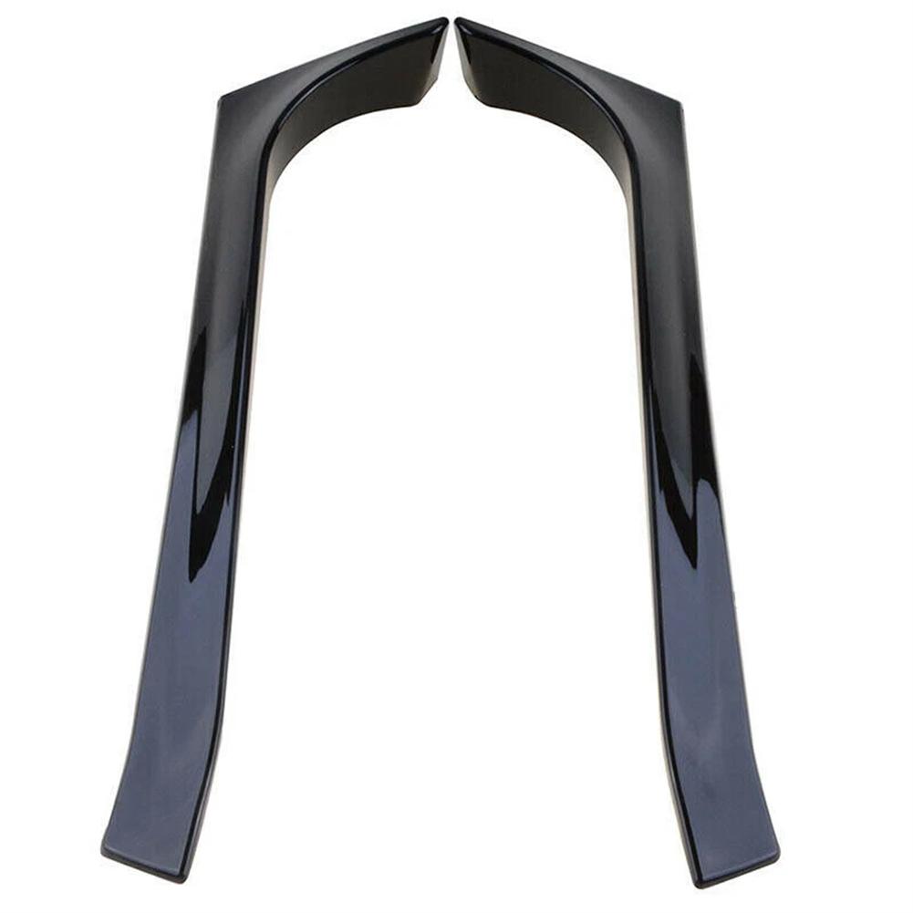 2pcs Rear Window Side Canard Spoiler Splitter Wing Black For Golf 6 MK6 GTI/GTR/GTD 2008-2013 Decoration