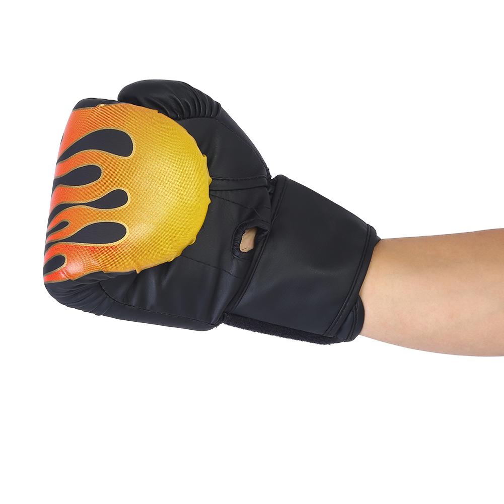 Adult Boxing Fighting Muay Thai Sparring Punching Kickboxing Grappling Sandbag Gloves Black