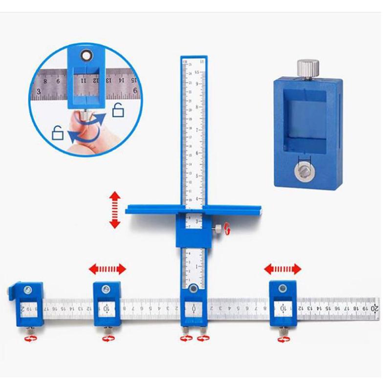 BAIJIAXIUSHANG-TIES Metalworking Detachable Hole Punch Jig Tool Center Drill Bit Guide Set Sleeve Cabinet Hardware Locator Wood Drilling Woodworking Tool Drill BAIJIAXIUSHANG-TIES Metalworking Detachable Hole Punch Jig Tool Center Drill Bit Guide Set Sleeve Cabinet Hardware Locator Wood Drilling Woodworking Tool Drill
