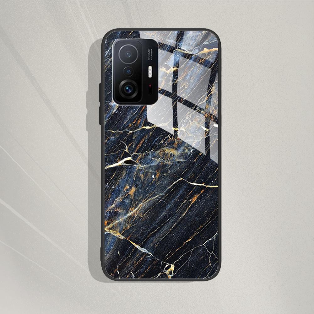For Xiaomi 11T Pro 11T Case Fashion Tempered Glass Case Back Cover Fundas For Xiaomi 11T Pro 11T Phone Cases 11T Pro 11 T Capa
