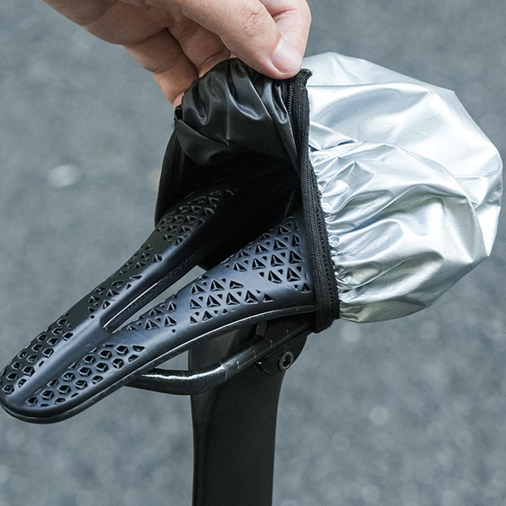 Bike Seat Cover Rain Cover Road Bike Mountain Bike Waterproof Cover Cushion Cycling Saddle Seat Q8K7