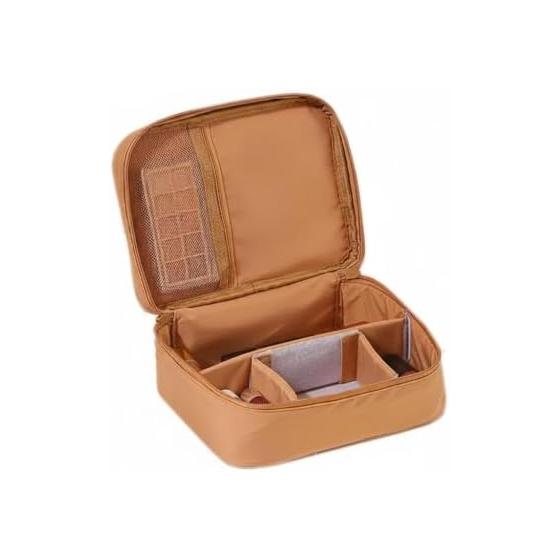 Makeup Box, Makeup Pouch, Cosmetic Bag, Travel Pouch, Professional Makeup Pouch, Cosmetic Pouch, Double Layer, Organizing Peripheral Accessories,