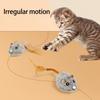 Cats Mouse Toy Mouse Teaser Automatic Moving Toy Interactive Toy Play Squeaky Indoor Felines Toy Plaything Gift