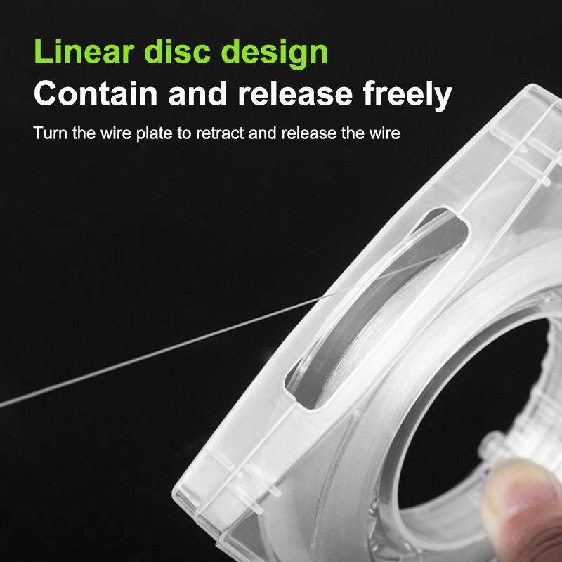 50M/100M Carbon Fiber Fluorocarbon Fishing Line Single Thread Lead Seawater Fishing Line