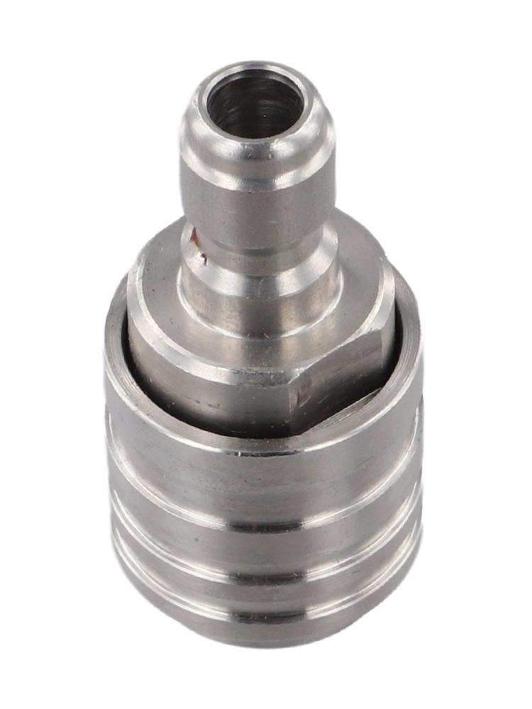 MotherType Stainless Steel Self Locking 1/4 Quick Connect Male To Female Connector for Secure Fastening Applications