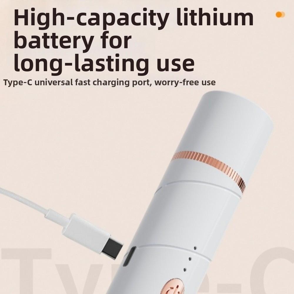 Low Noise Electric Dog Hair Trimmer Powerful Motor Professional Cat Nail Clipper Dual-Head Design USB Charging Pet Grooming Tool