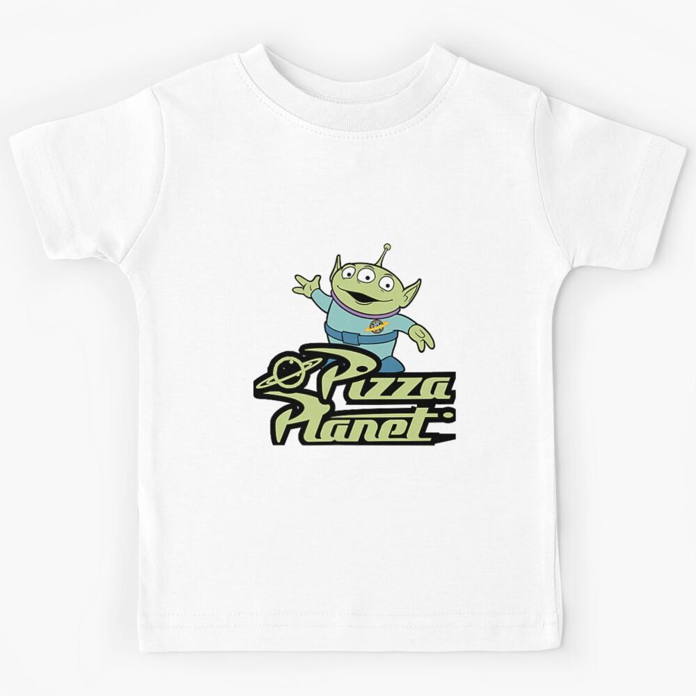 Disney Pixar Toy Story Alien Pizza Planet Classic Kids T-Shirt 160