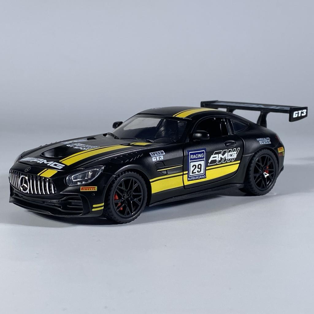 1:32 Benz AMG GT Super Sportovní Auto Slitina Tlakově Odlitý Model Auta Se Zvukem Světlem Zatáhni Zpět Dětské Hračkové Auto Dekorace Hobby Sběratelský