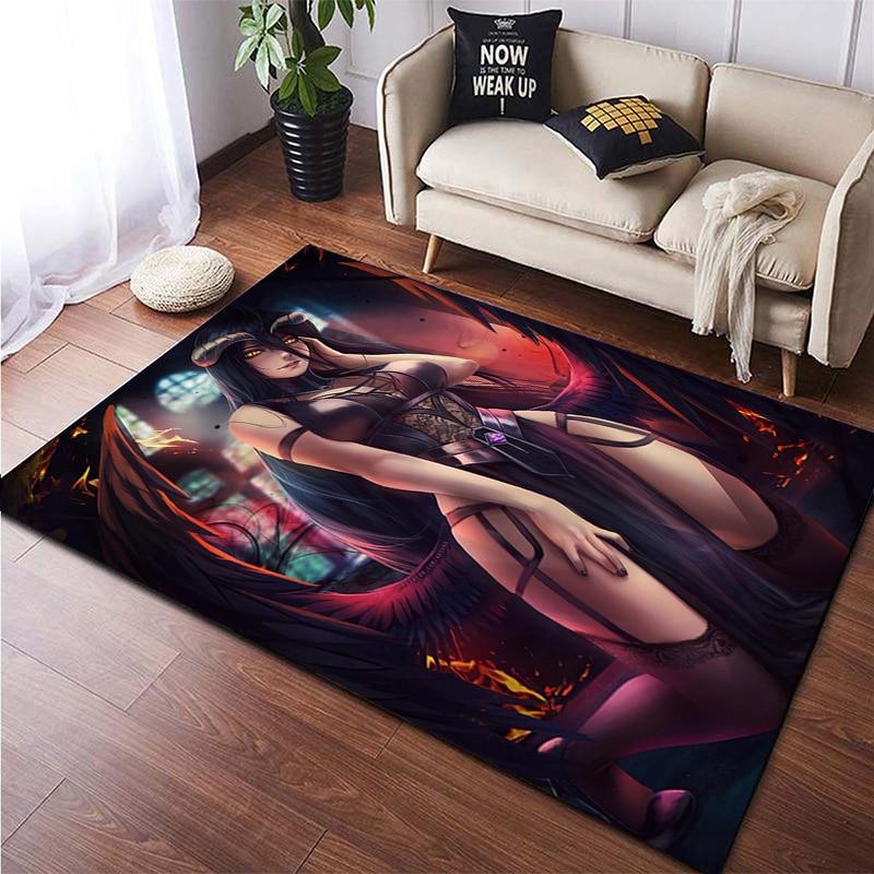 Sexy Anime Girl Carpet Party Bikini Beach Mat Decor Floor Mat Anime Rug Door Mat Game Room Yoga Mat Picnic Yoga Play Mat