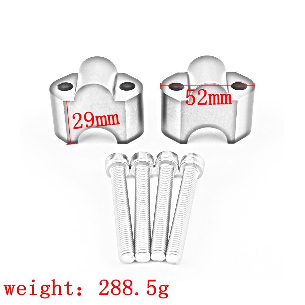 

Durable Aluminum Handlebar Risers For Kawasaki Versys 650 Kle650 Enhancing Riding Experience