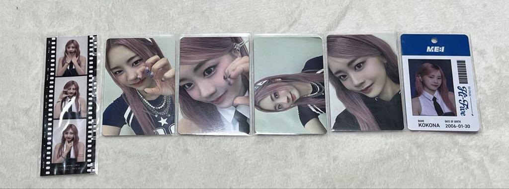 [USED] ME:I Sasaki Kokona Hi-Five Trading Card
