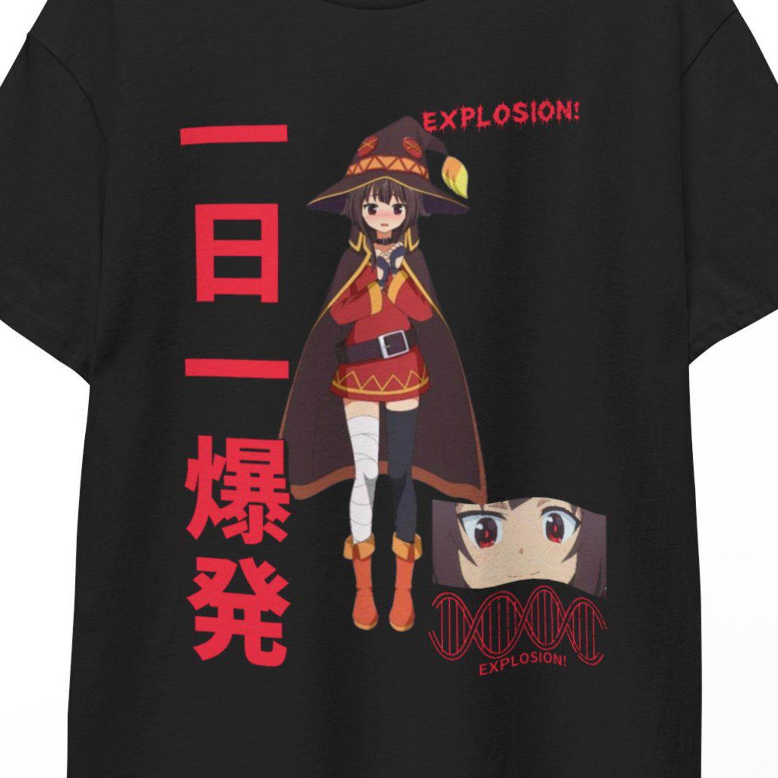 KonoSuba Anime Shirt Kazuma Aqua Megumin Funny Isekai Comedy Manga Tee Anime Merch Gift Otaku Japanese Fantasy Parody Shirt Unisex! 4XL