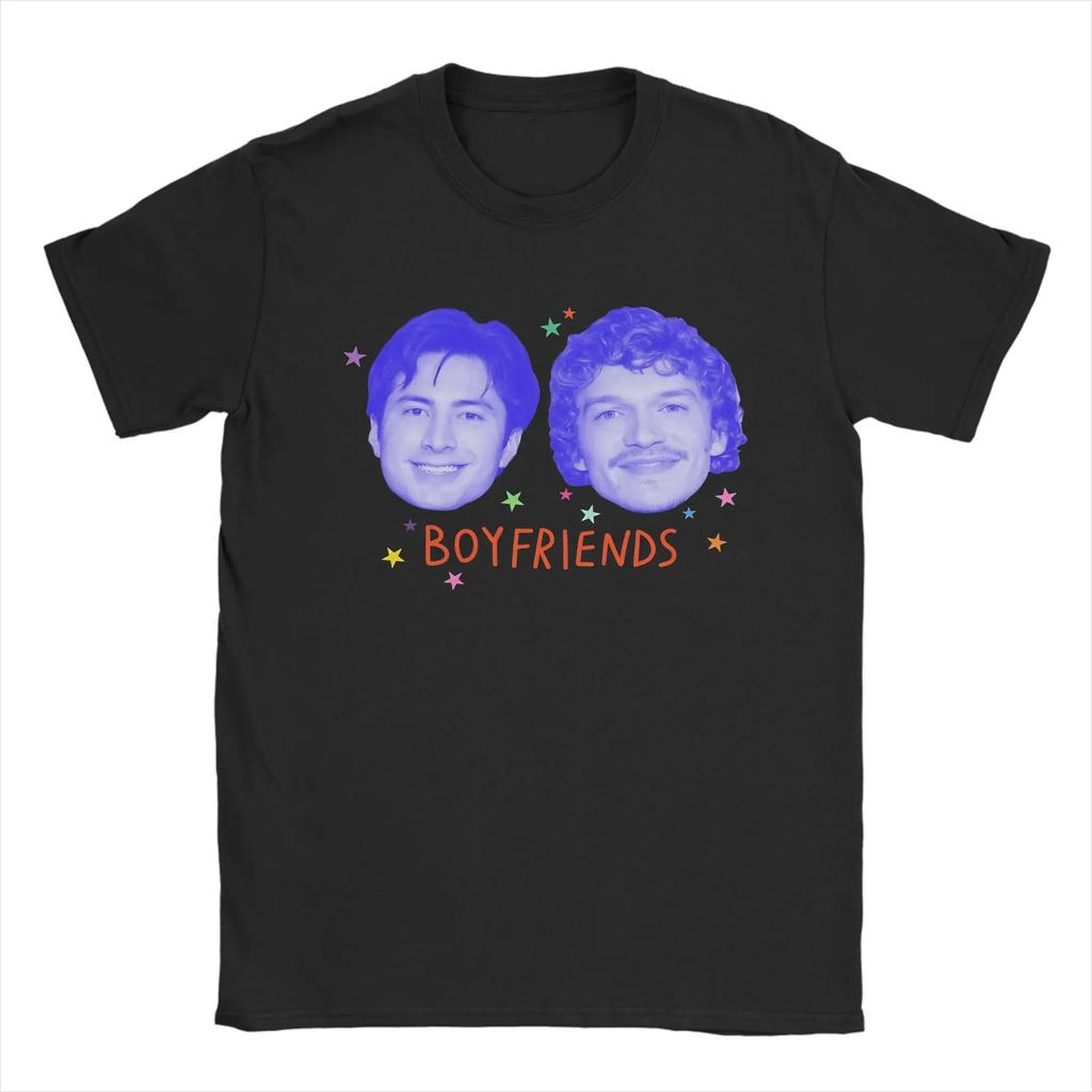 Hollanov Boyfriends Cotton TShirt for Adult Summer Heated Rivalry Y2K Casual T Shirts Women Unisex ONeck Hip Hop Tees Pattern Tops