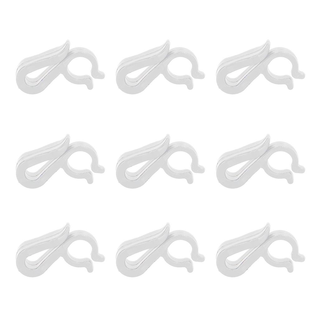 120 ks vánočních spon na osvětlení, opakovaně použitelné vodotěsné plastové venkovní závěsné vánoční spony na osvětlení