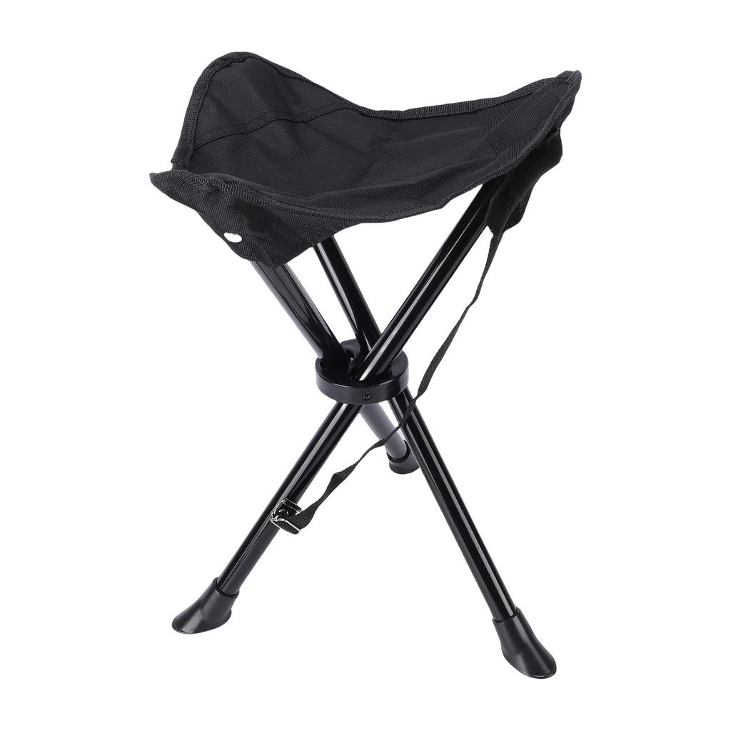 2 Stück Reise faltbarer Campinghocker Outdoor Dreibein Stuhl Tragbarer Partyhocker Angelstühle Sitz für Camp Wandern Strand