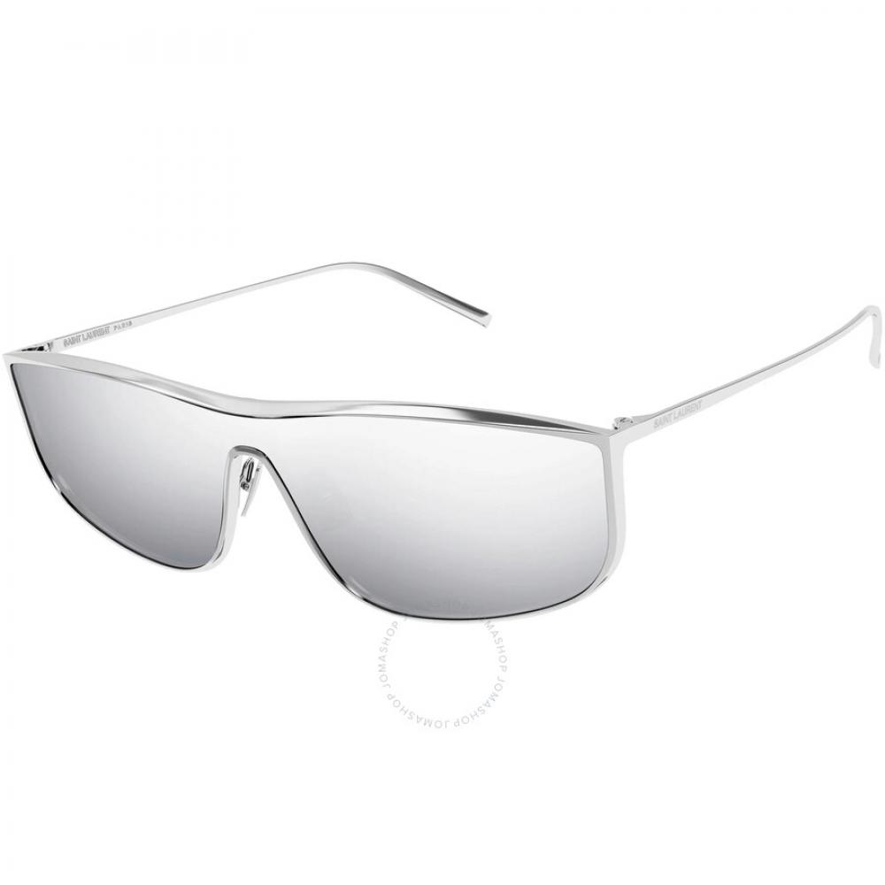 

Сонцезахисні окуляри унісекс Saint Laurent Silver Shield Sl 605 Luna 003 135