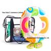 Large Waterproof PVC Transparent Swim and Travel Bag for Toiletries and Makeup