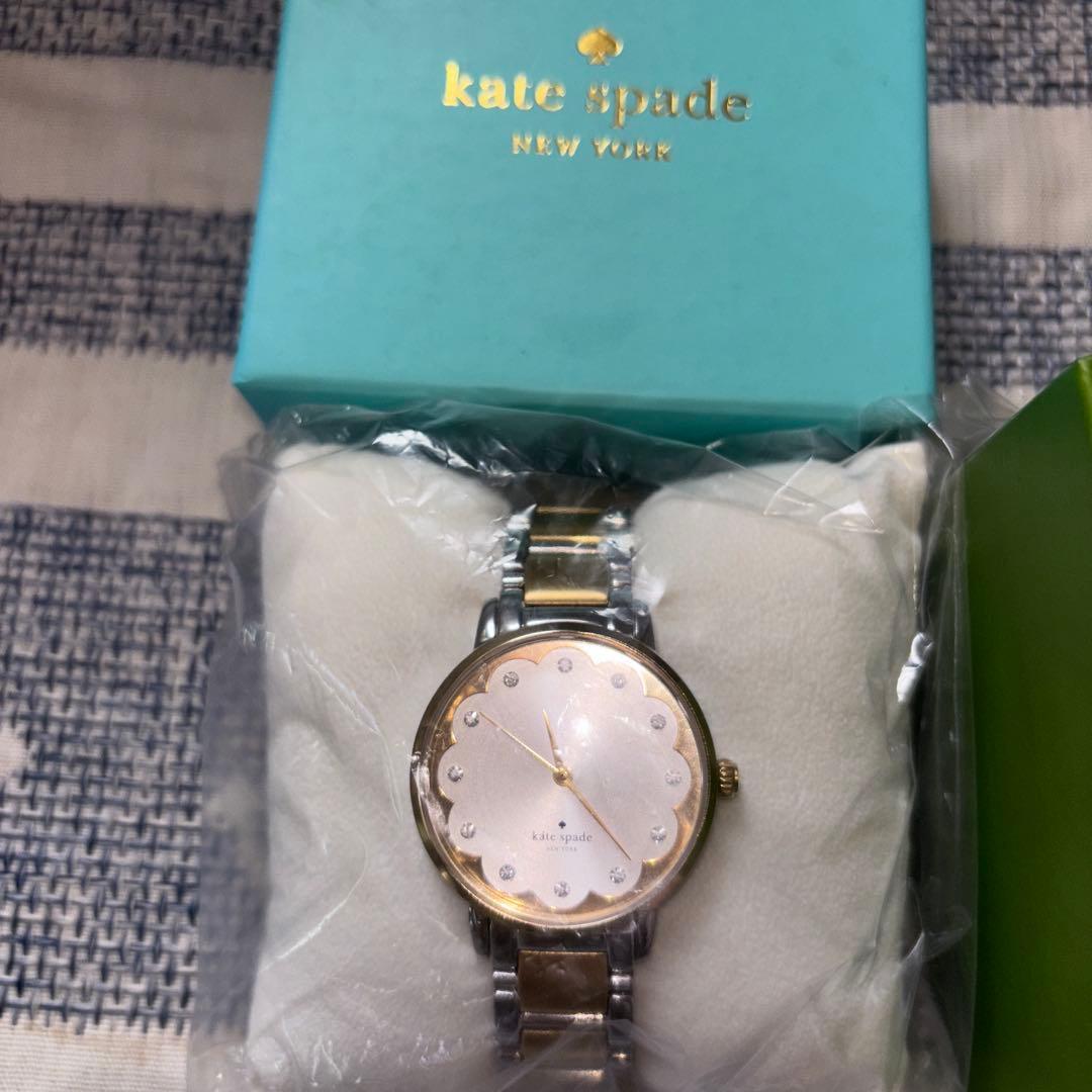 Used Unused spade new york watch ladies gold