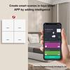 Zigbee 4-Button Stick-On Scene Switch for Home Assistant (Z2M/ZHA)