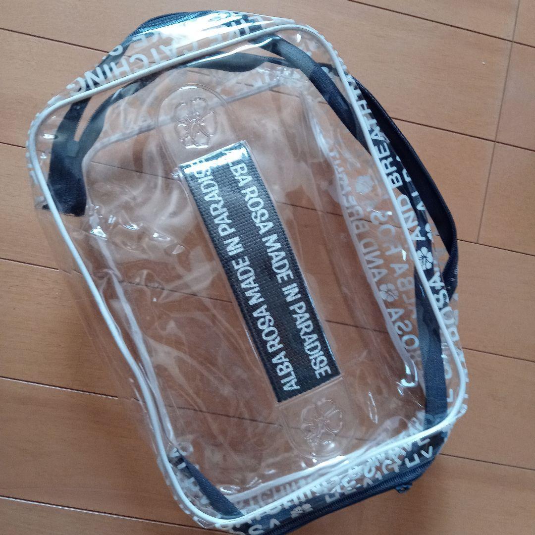 Used [ALBA ROSA] Clear pouch