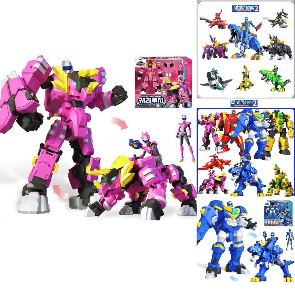 Mini Special Forces Toy Super Dino Power Mecha Transformation Robot For Boys
