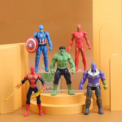 5pcs Marvel Avengers Action Figure Toys for Boys and Girls Ages 4 and Up