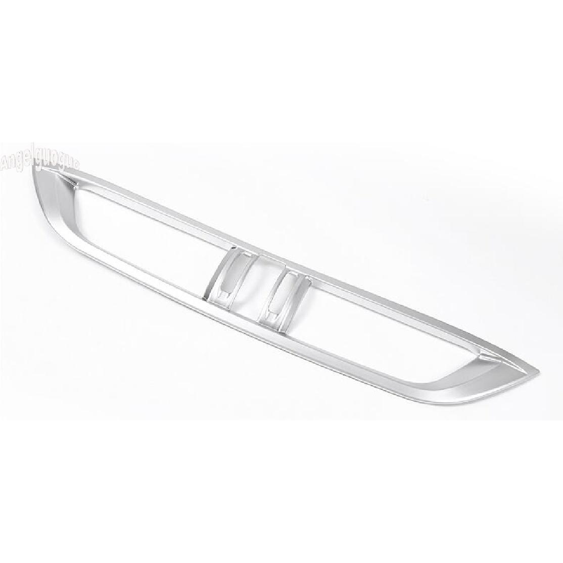 

ABS хром для Alfa Romeo Stelvio 2017 18 центральная рамка для воздуховыпускного отверстия, предупреждающий переключатель, декоративная отделка с блестками, автомобильный Стайлинг for stelvio