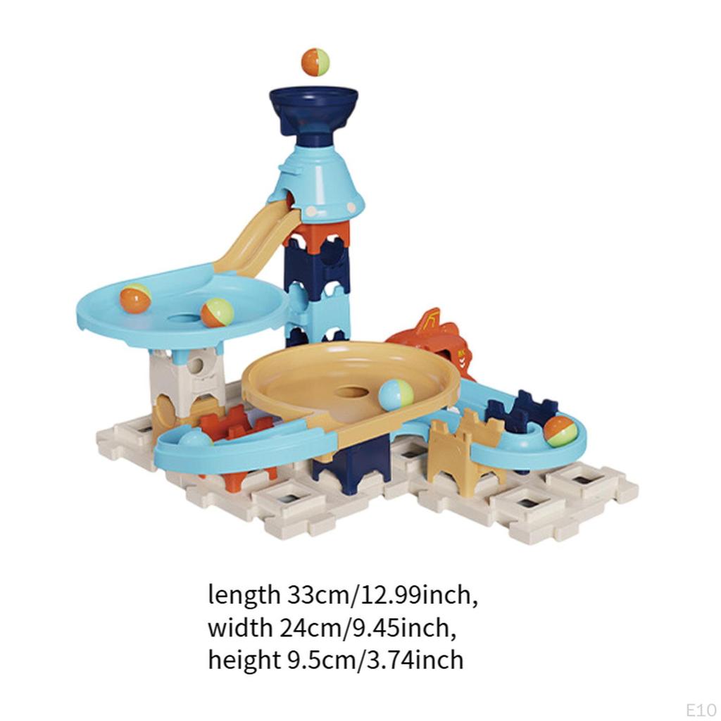 Race Track Building Blocks Set Construction Kit DIY Playset Gift Preschool Toy Educational Stem