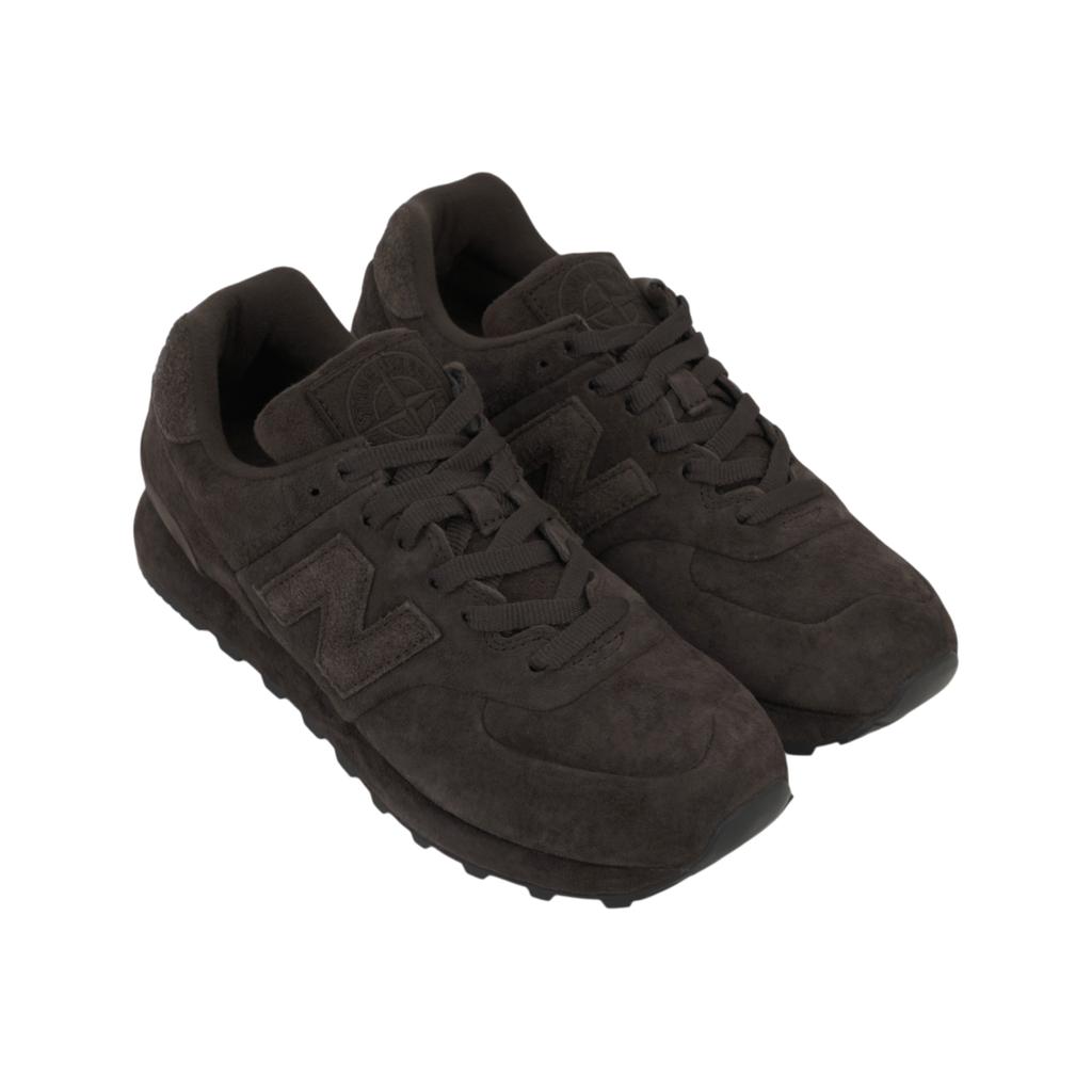 Stone Island x New Balance 574 Legacy Ghost Dunkelbraun Unisex Sneaker U574BSI1