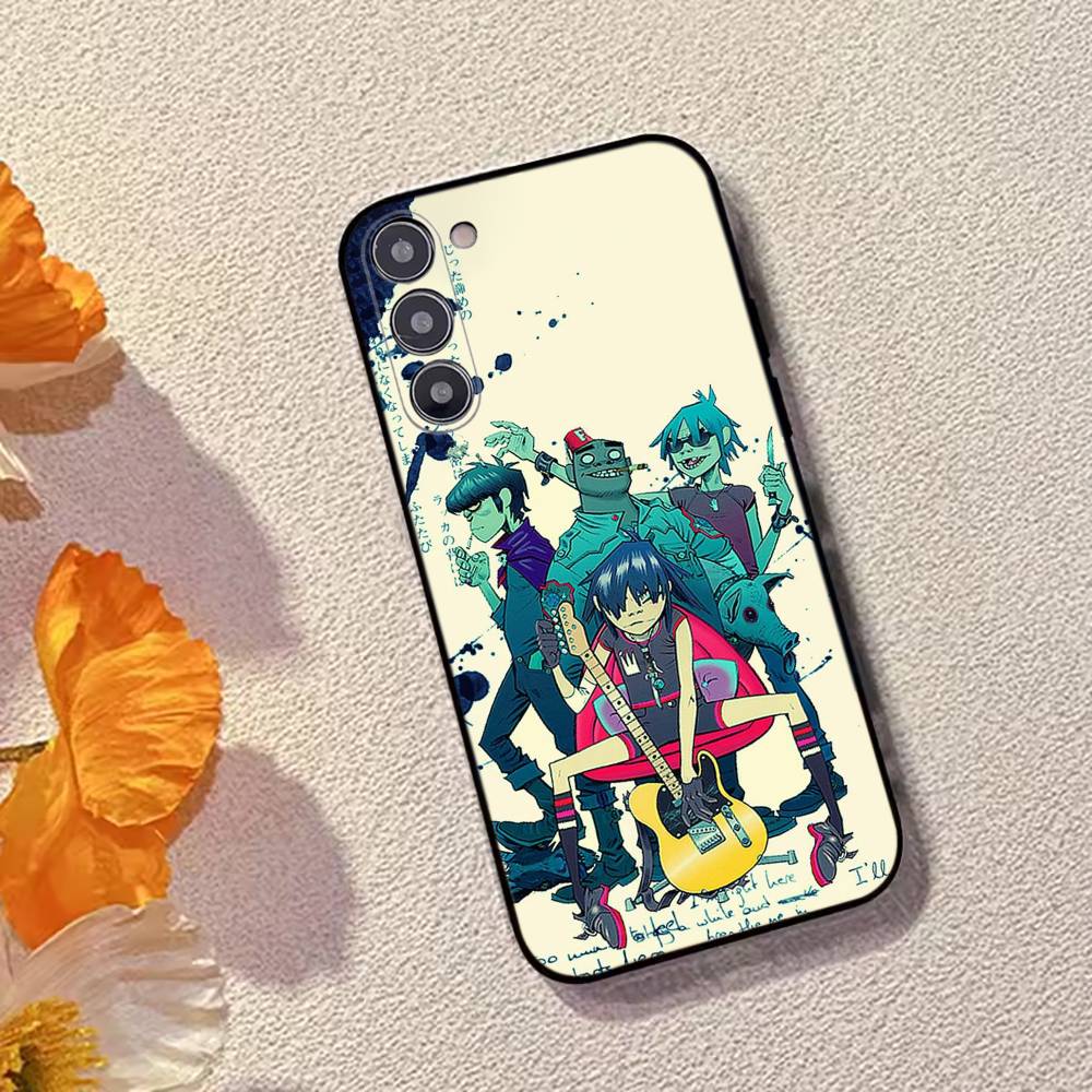 G-gorillaz Comic rock band  Phone Case Silicone Soft For Samsung Galaxy A73,A72,A71,A70,A53,A52,A51