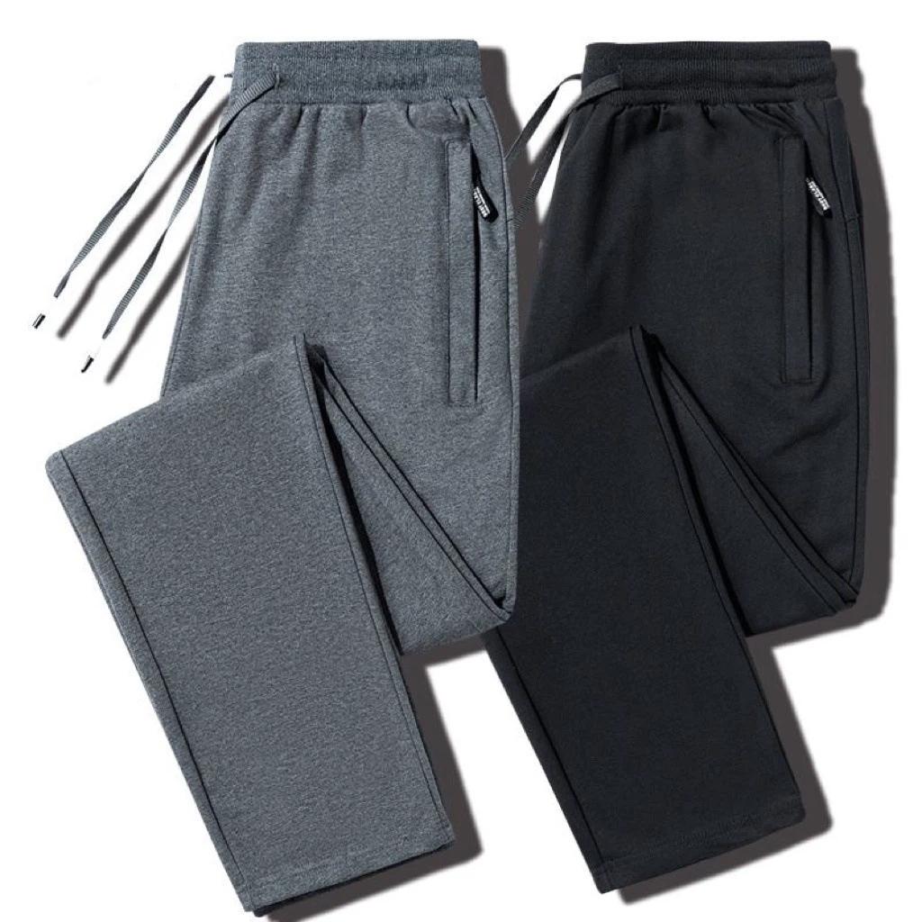 Pantaloni Sportivi da Uomo Vita Elastica Pantaloni Casual Taglie Forti Pantaloni Fitness