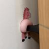 3D Horse Butt Anti-collision Sticker Cartoon Horse Decal Anxiety Stress Relief Butt Pinch Toy Adhesive Animal Decorative Sticker