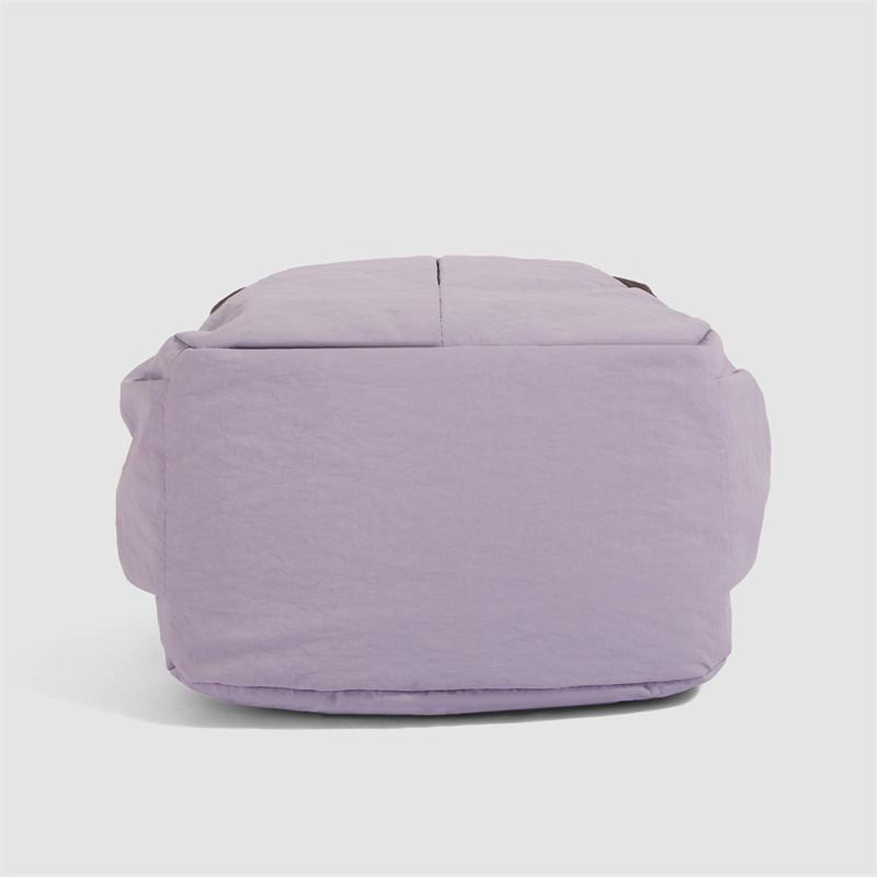 Unisex Backpack Color Block Nylon Backpack Outdoor Travel Bag