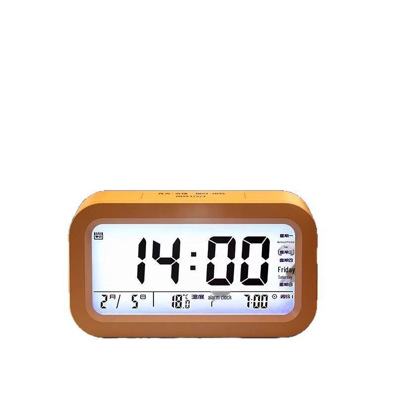Smart Silent Multi-Function Alarm Clock for Students and Kids with Large Volume and Charging Capability