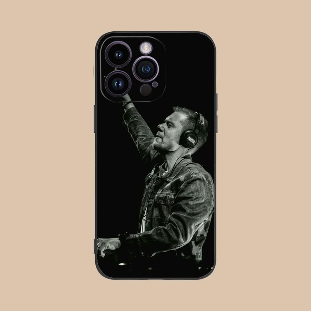 Armin van Buuren Handyhülle für iPhone 15 14 13 12 11 X XR XS 8 7 Pro Max Plus Mini Schwarze Weiche Handyhülle Funda