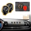 2026 Hot For VW VOLKSWAGEN For Volkswagen VW R GTI Golf Polo Touareg Tiguan Passat CC GTD1/2 Pcs 3D Metal Car Interior Storage H