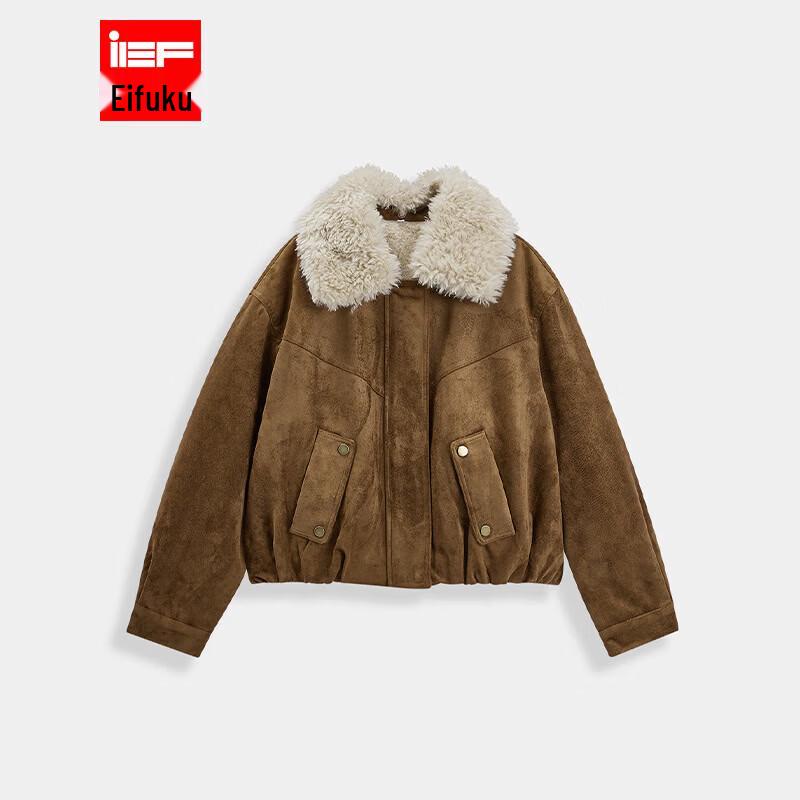 IEF Women s Retro Western Warm Suede Jacket