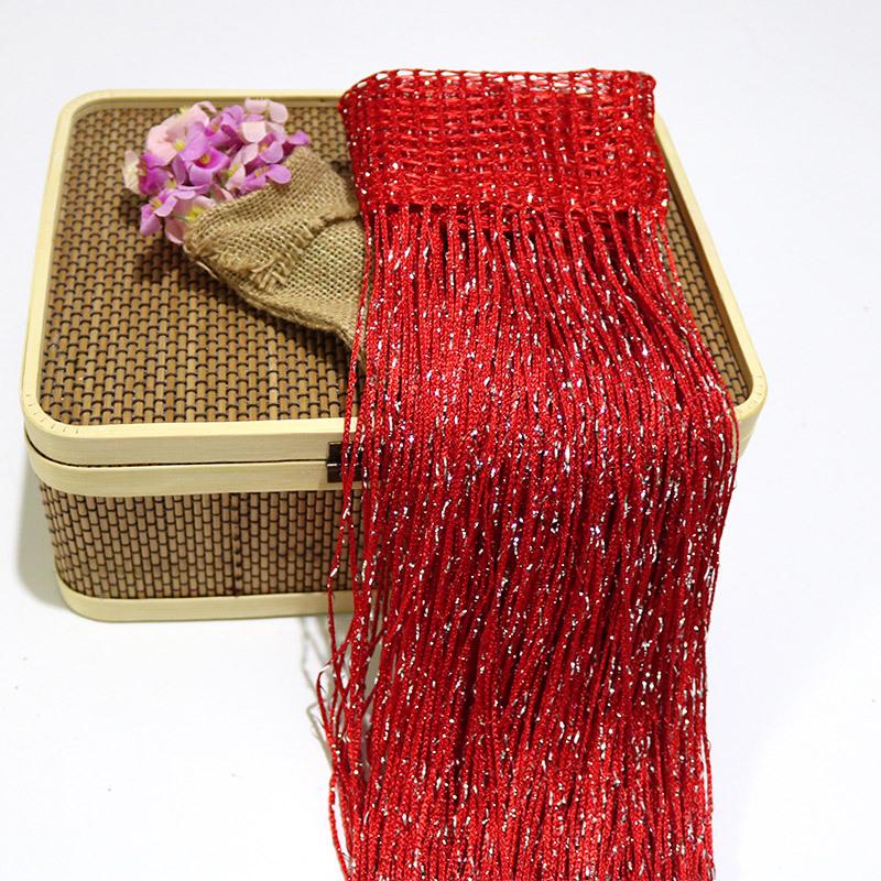 Koreanischer Stil Silberfaden Anti-Verhedderungs-Vorhang für Türen & Eingänge - Hochzeitsdekoration